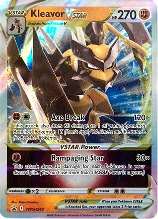 Image of Kleavor VSTAR (SWSH249) [Sword & Shield: Black Star Promos]