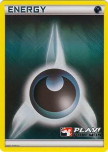 Image of Darkness Energy (2011 Play Pokemon Promo) [League & Championship Cards]