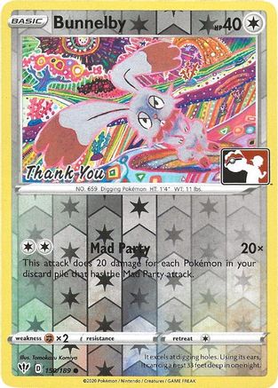 Image of Bunnelby (150/189) (Thank You Promo) [Sword & Shield: Darkness Ablaze]