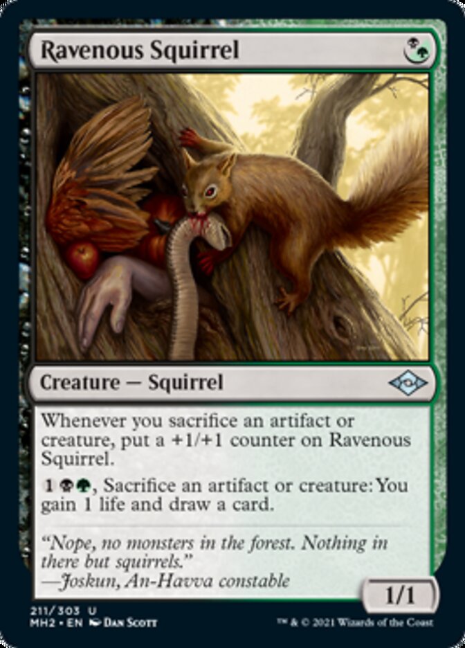 Image of Ravenous Squirrel [Modern Horizons 2]