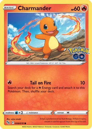 Image of Charmander (008/078) [Pokémon GO]