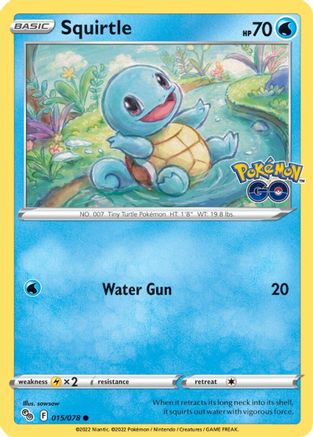 Image of Squirtle (015/078) [Pokémon GO]