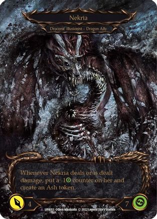 Image of Invoke Nekria // Nekria (Marvel) [UPR013] (Uprising)  Cold Foil