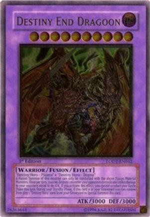 Image of Destiny End Dragoon [LODT-EN042] Ultimate Rare