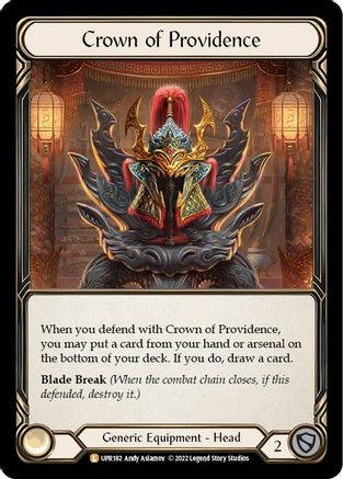 Image of Crown of Providence [UPR182] (Uprising)  Rainbow Foil