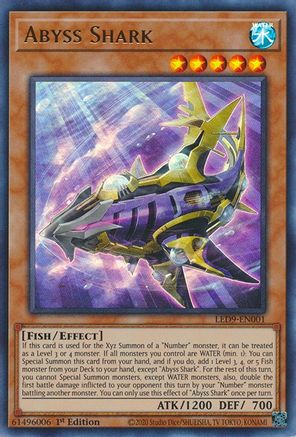 Image of Abyss Shark [LED9-EN001] Ultra Rare