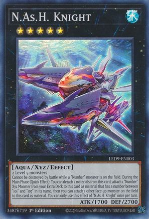 Image of N.As.H. Knight [LED9-EN003] Super Rare