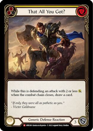 Image of That All You Got? [UPR189] (Uprising)