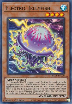 Image of Electric Jellyfish [LED9-EN019] Super Rare