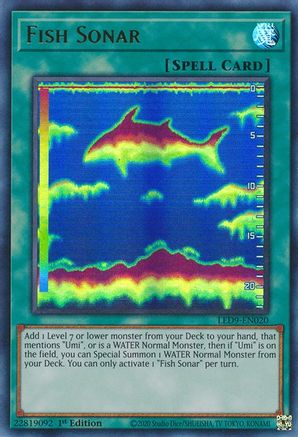 Image of Fish Sonar [LED9-EN020] Ultra Rare