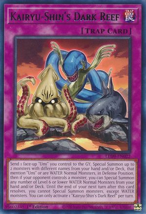Image of Kairyu-Shin's Dark Reef [LED9-EN022] Rare