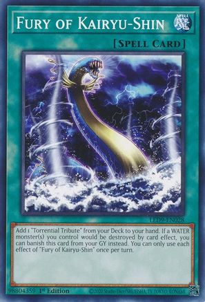Image of Fury of Kairyu-Shin [LED9-EN028] Common