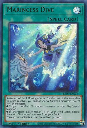 Image of Marincess Dive [LED9-EN035] Ultra Rare