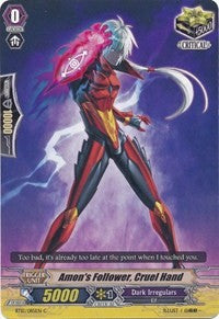 Image of Amon's Follower, Cruel Hand (BT12/085EN) [Binding Force of the Black Rings]