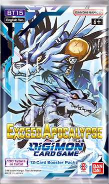 EXCEED APOCALYPSE BOOSTER PACK - DIGIMON CARD GAME
