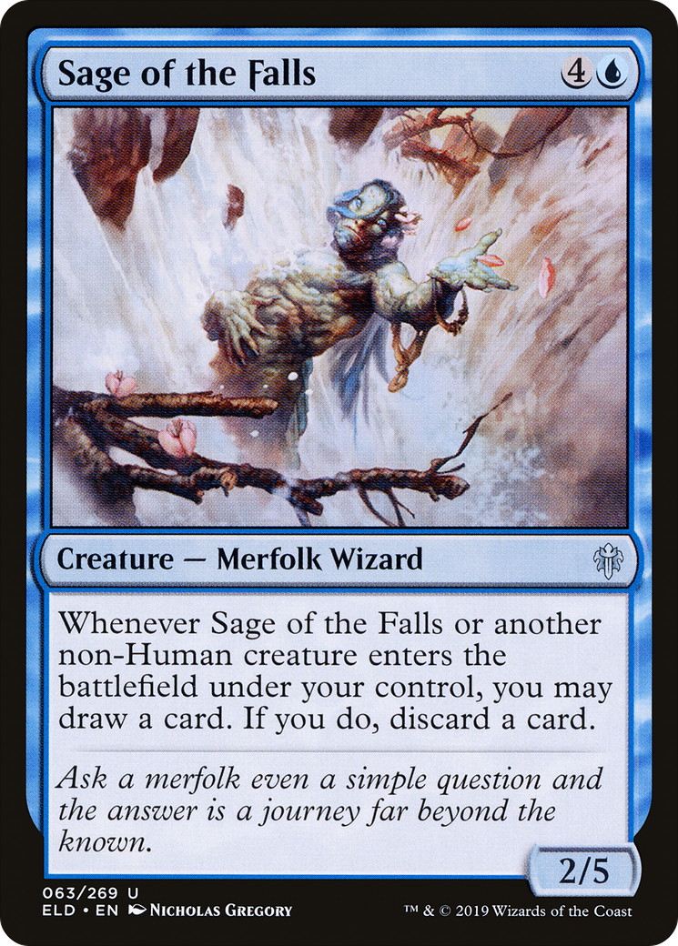 Image of Sage of the Falls [Throne of Eldraine]