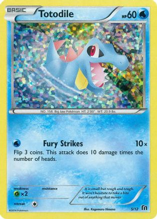 Image of Totodile (5/12) [McDonald's Promos: 2016 Collection]