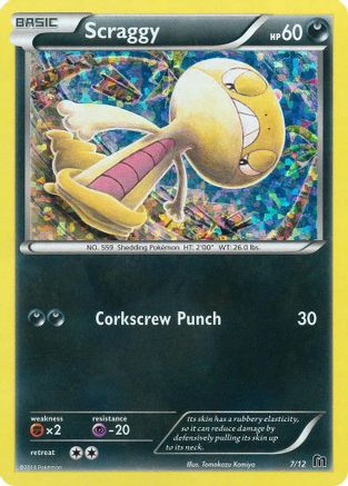 Image of Scraggy (7/12) [McDonald's Promos: 2016 Collection]