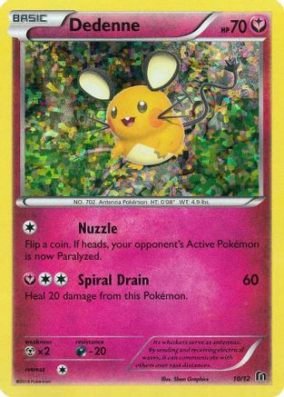 Image of Dedenne (10/12) [McDonald's Promos: 2016 Collection]