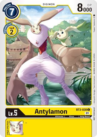 Image of Antylamon [BT3-038] (Winner Pack New Awakening) [Release Special Booster Promos]