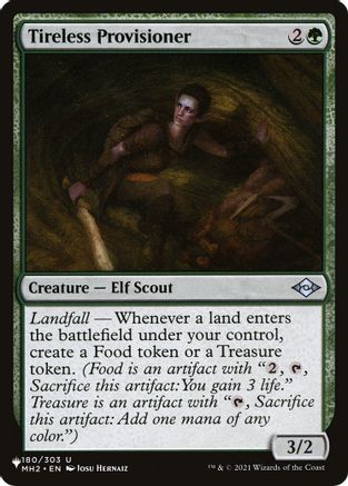 Image of Tireless Provisioner [The List]