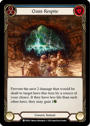 Image of Oasis Respite (Blue) [UPR223] (Uprising)