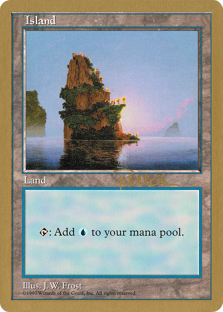 Image of Island (pm435) (Paul McCabe) [World Championship Decks 1997]