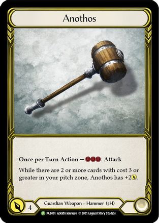 Image of Anothos (Golden) [FAB061] (Promo)  Cold Foil