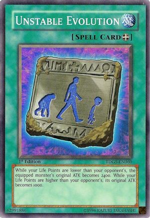 Image of Unstable Evolution [TDGS-EN060] Super Rare