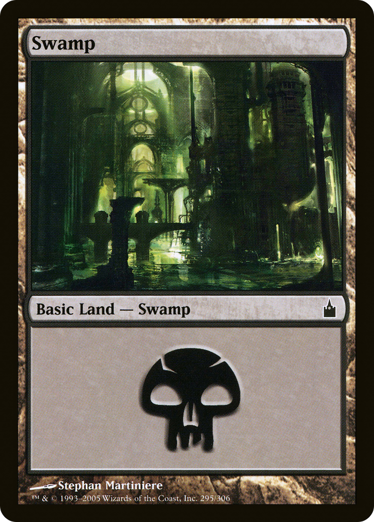 Image of Swamp (295) [Ravnica: City of Guilds]