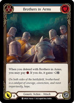 Image of Brothers in Arms (Blue) [UPR205] (Uprising)