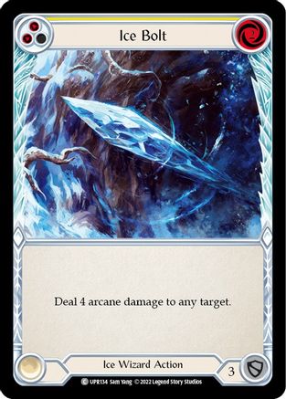 Image of Ice Bolt (Yellow) [UPR134] (Uprising)