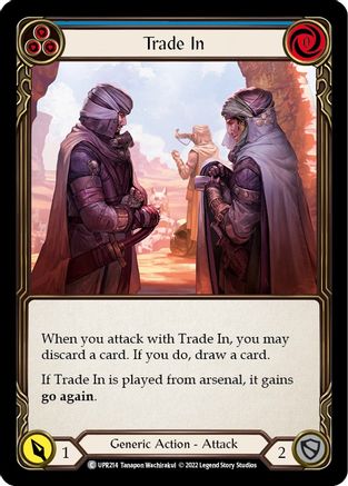 Image of Trade In (Blue) [UPR214] (Uprising)  Rainbow Foil
