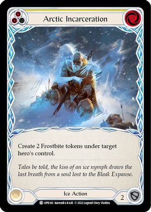 Image of Arctic Incarceration (Yellow) [UPR145] (Uprising)  Rainbow Foil