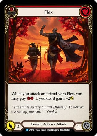 Image of Flex (Red) [UPR191] (Uprising)