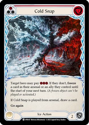 Image of Cold Snap (Red) [UPR147] (Uprising)