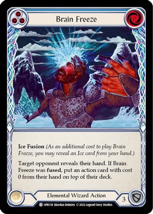 Image of Brain Freeze (Blue) [UPR118] (Uprising)
