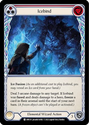 Image of Icebind (Red) [UPR119] (Uprising)  Rainbow Foil