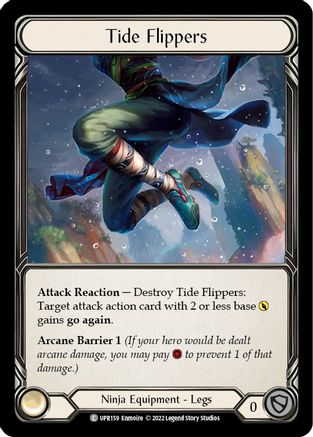 Image of Tide Flippers [UPR159] (Uprising)  Cold Foil