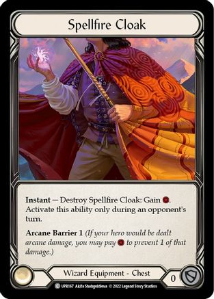 Image of Spellfire Cloak [UPR167] (Uprising)
