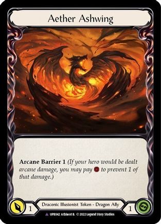 Image of Ash // Aether Ashwing (Marvel) [UPR043/UPR042] (Uprising)  Cold Foil