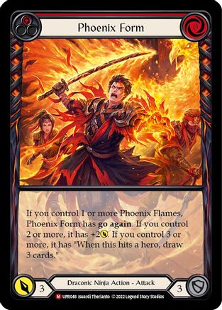 Image of Phoenix Form (Extended Art) [UPR048] (Uprising)  Rainbow Foil