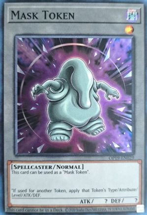 Image of Mask Token [OP19-EN029] Super Rare