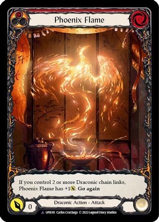 Image of Phoenix Flame (Marvel) [UPR101] (Uprising)  Cold Foil