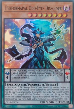 Image of Performapal Odd-Eyes Dissolver [OP19-EN008] Super Rare