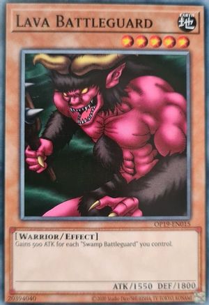 Image of Lava Battleguard [OP19-EN015] Common