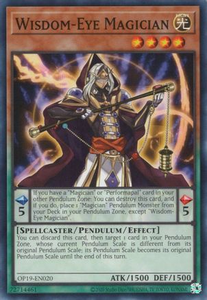 Image of Wisdom-Eye Magician [OP19-EN020] Common