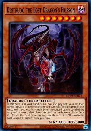 Image of Destrudo the Lost Dragon's Frisson [OP19-EN023] Common