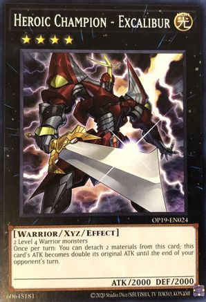 Image of Heroic Champion - Excalibur [OP19-EN024] Common