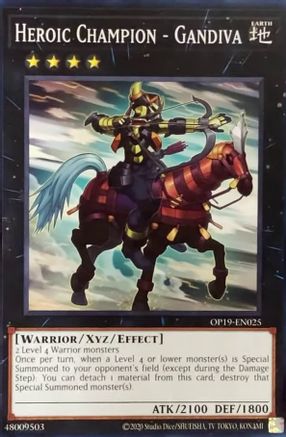 Image of Heroic Champion - Gandiva [OP19-EN025] Common